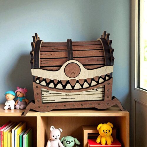 Szörnyecskés ládika sötét