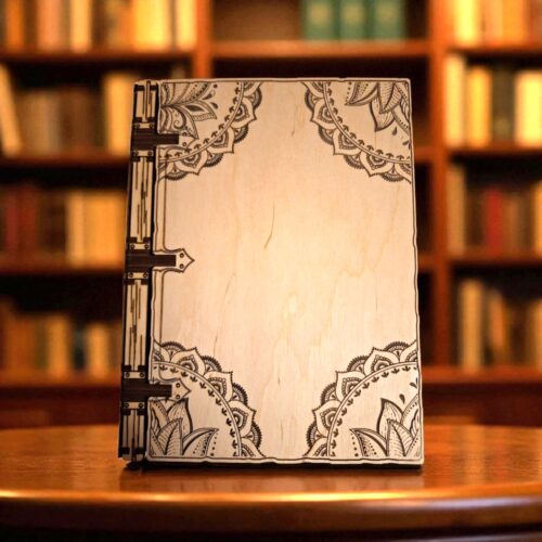 Mágnessel záródó könyvdoboz