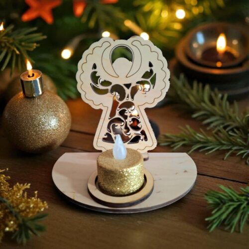 Angyalkás árnyékmécses 4.