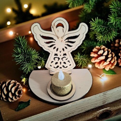 Angyalkás árnyékmécses 3.