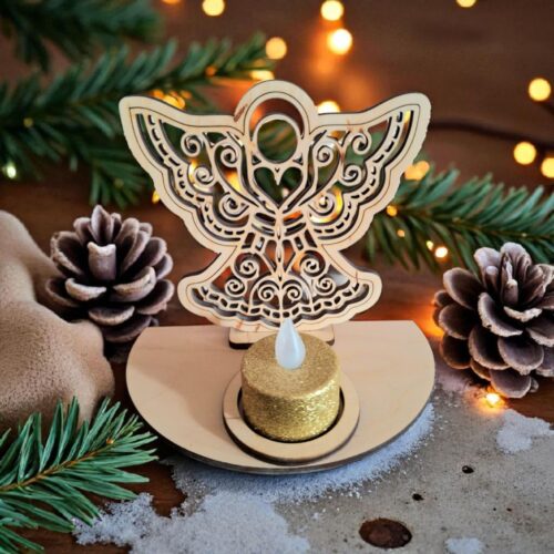 Angyalkás árnyékmécses 1