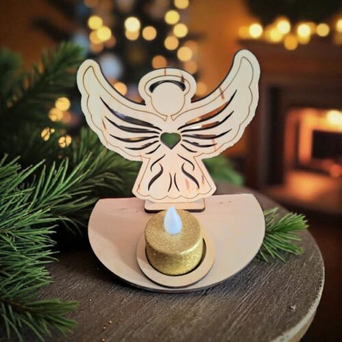 Angyalkás árnyékmécses 2.