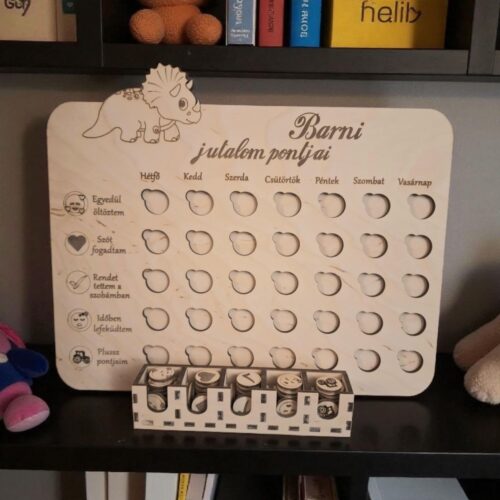 Gyermek jutalompont tábla