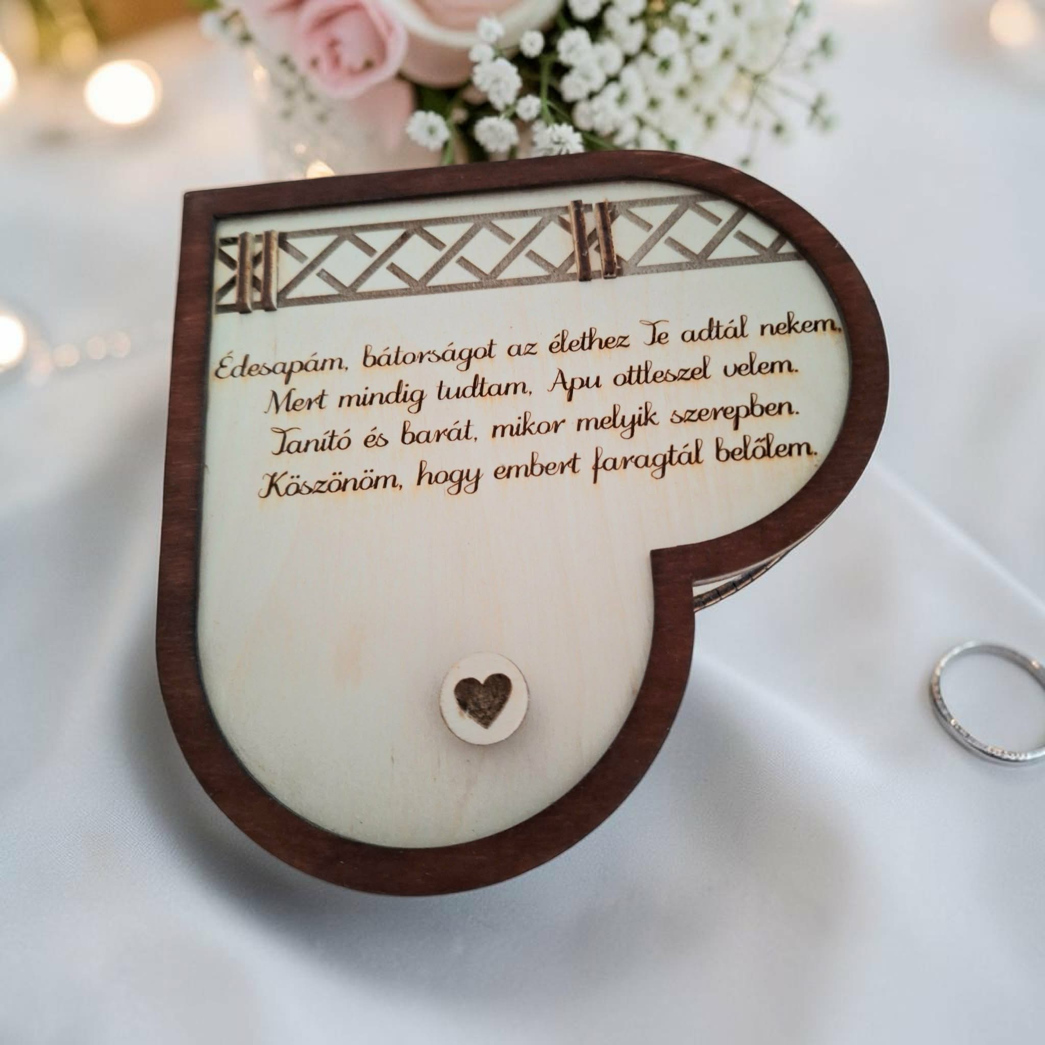 Szülőköszöntő ajándékdoboz Édesapa